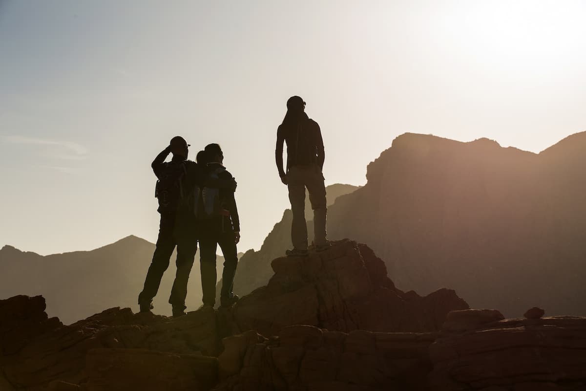 Hiking in the Valley of Fire