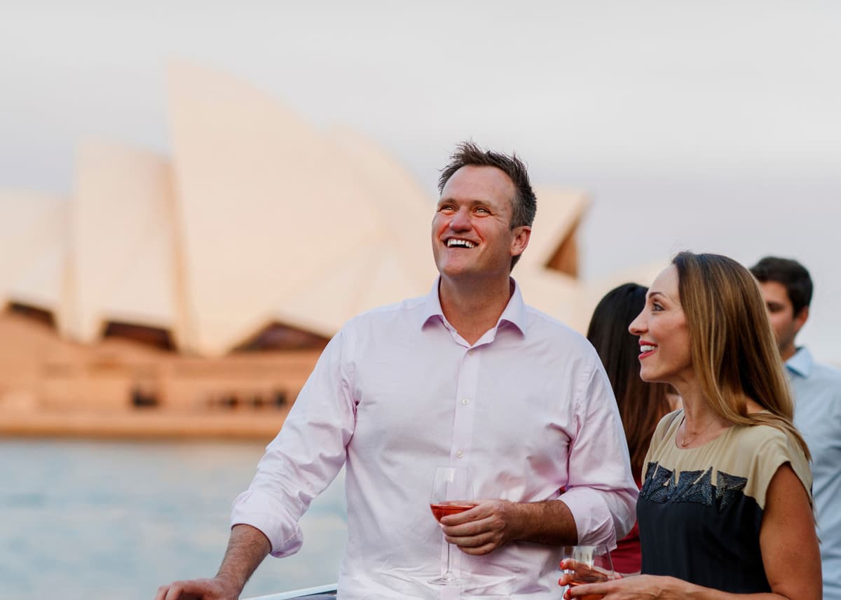 Sydney Harbour Sunset Dinner Cruise aboard Captain Cook Cruises
