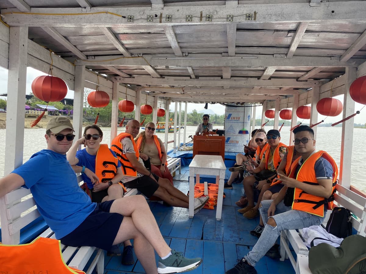 My Son Sanctuary Tour from Da Nang with Thu Bon River Cruise