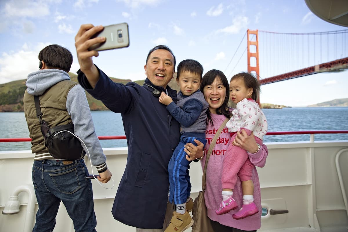 San Francisco Bay 1.5 Hour Bridge to Bridge Sightseeing Boat Cruise by Red and White Fleet