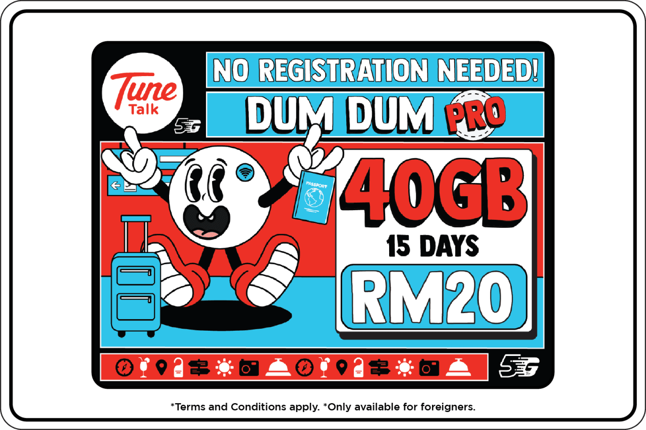 Malaysia 5G SIM Card (Kota Kinabalu International Airport Pickup) – photo 6