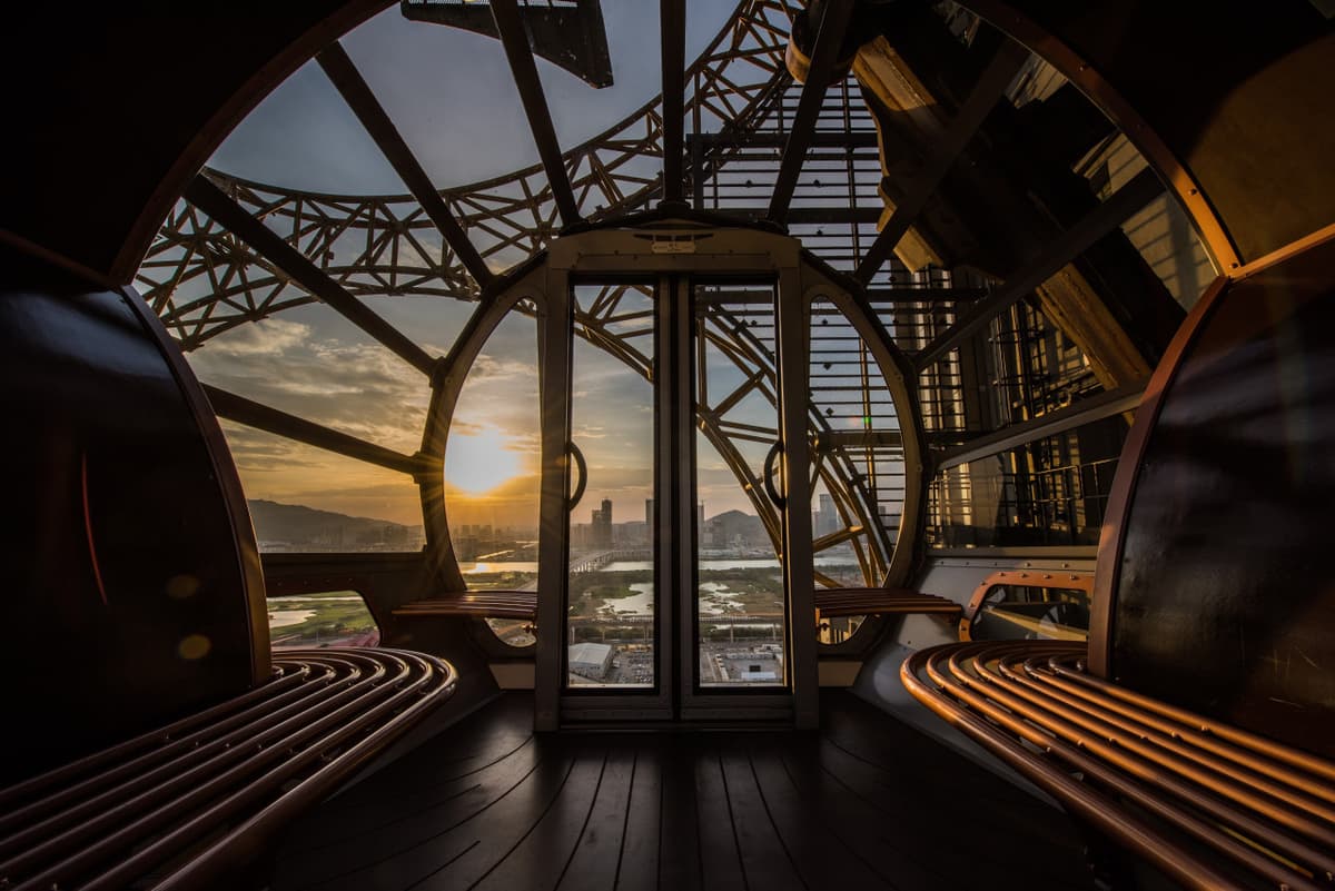 Studio City Macau Golden Reel Ferris Wheel