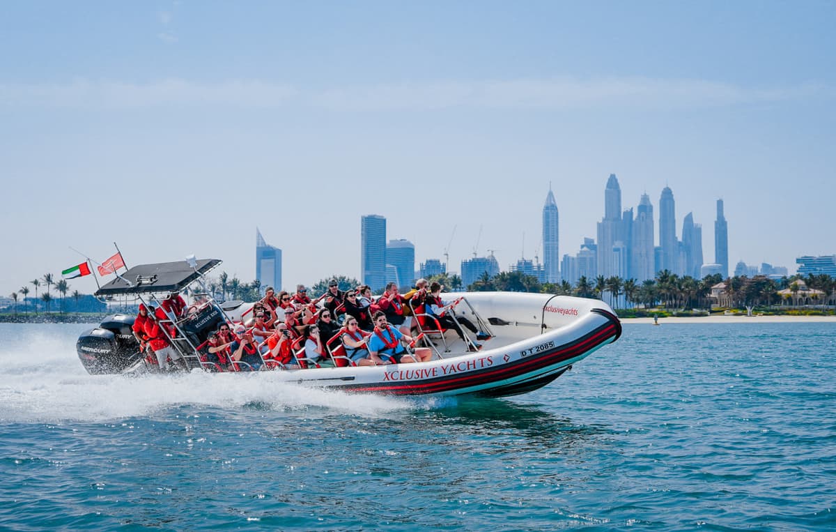 Dubai Speedboat Tour: Atlantis, The Palm, and Burj Al Arab