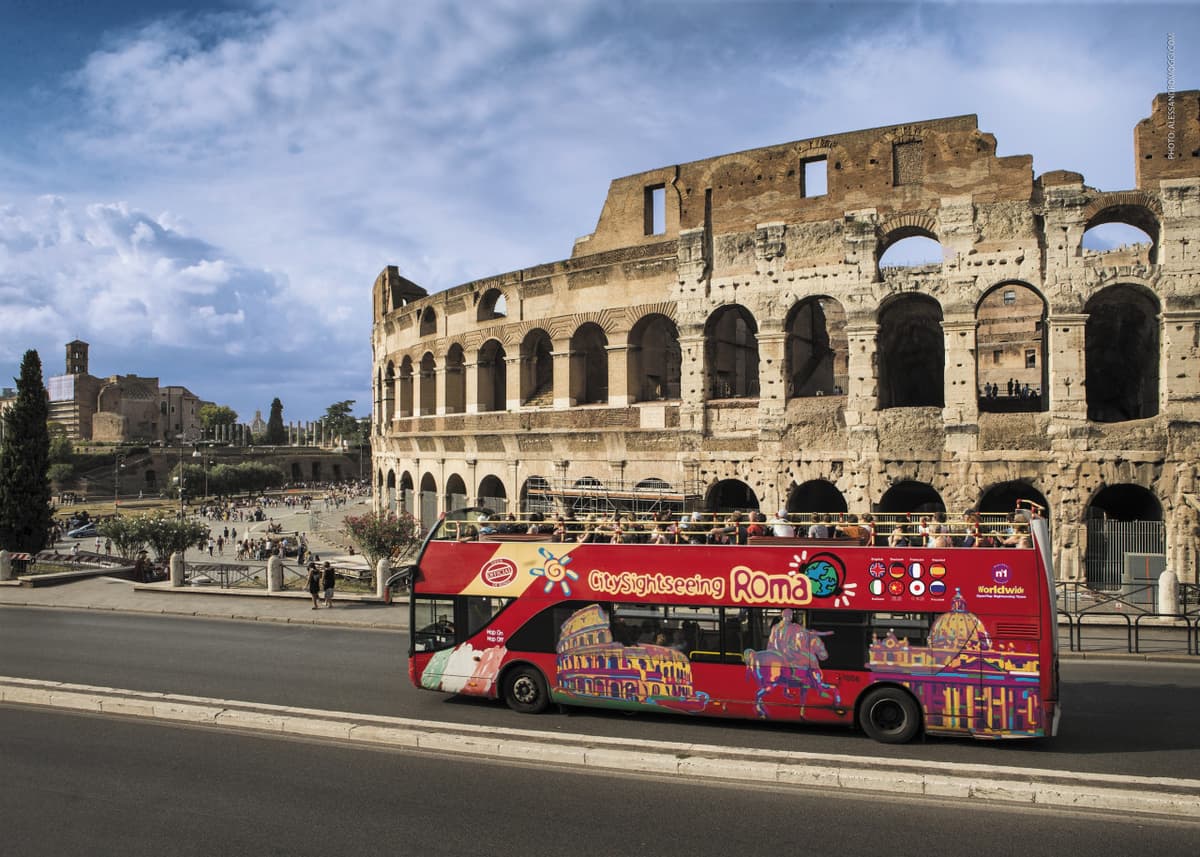 City Sightseeing Rome Hop-on Hop-off Bus Tour
