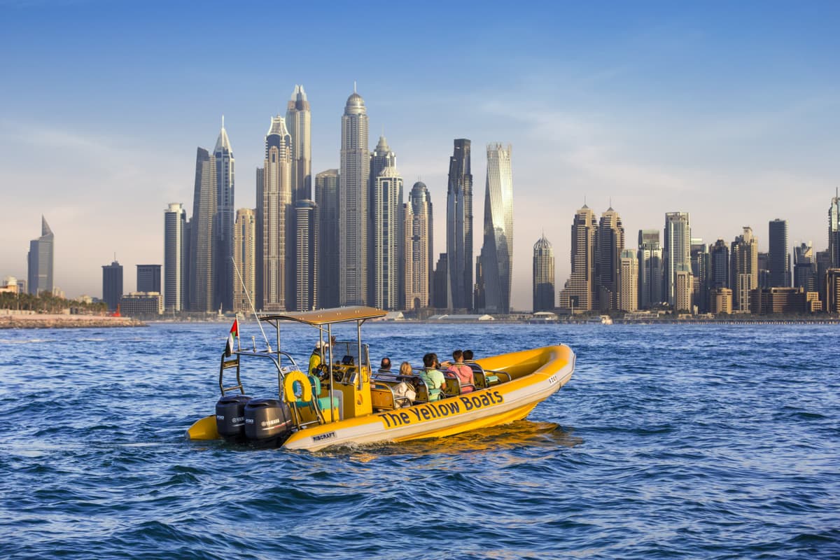 The Yellow Boats Dubai Speedboat Tour