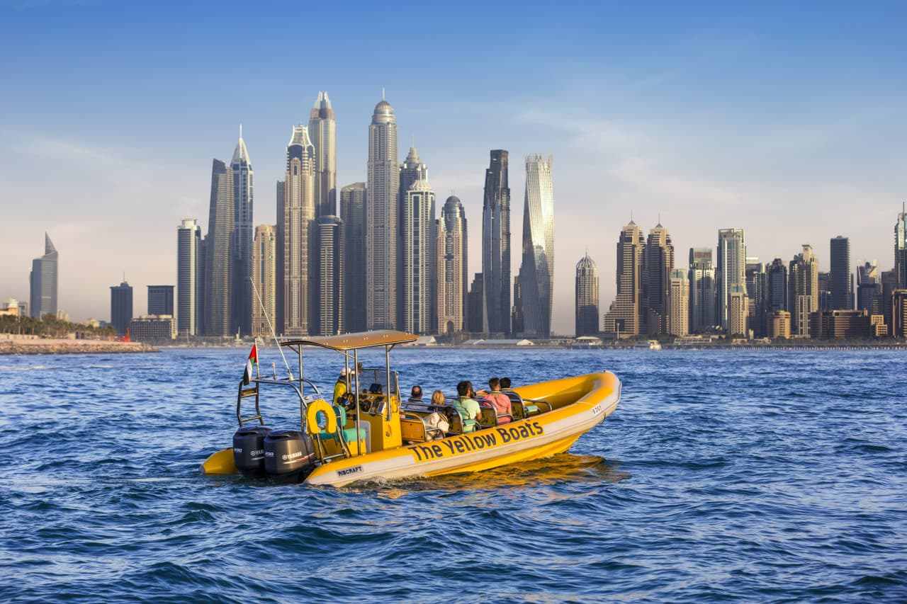The Yellow Boats Dubai Speedboat Tour