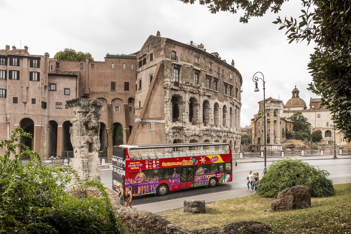 City Sightseeing Rome Hop-on Hop-off Bus Tour