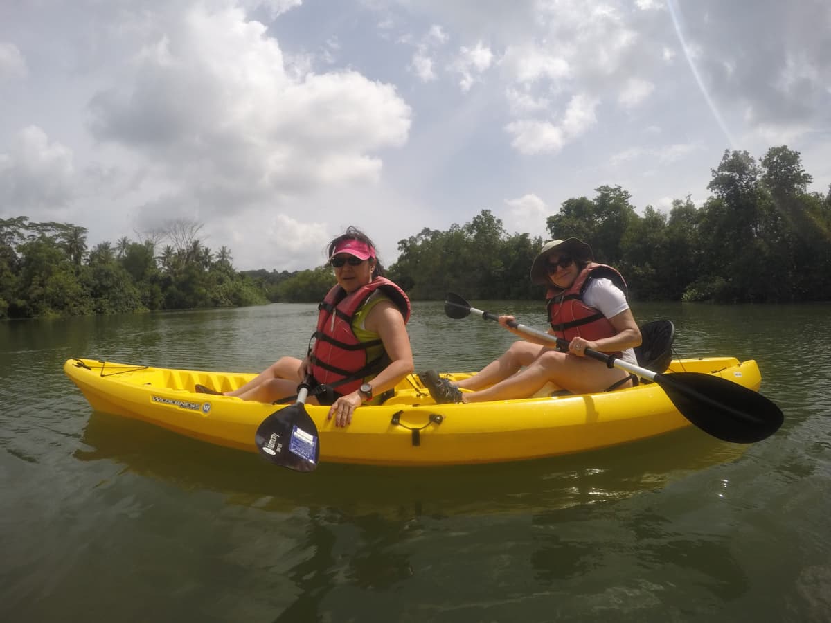 Kayaking at Ketam Island
