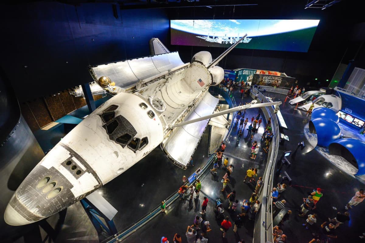 Kennedy Space Center Visitor Complex Admission with Round Trip Transportation from Orlando Area