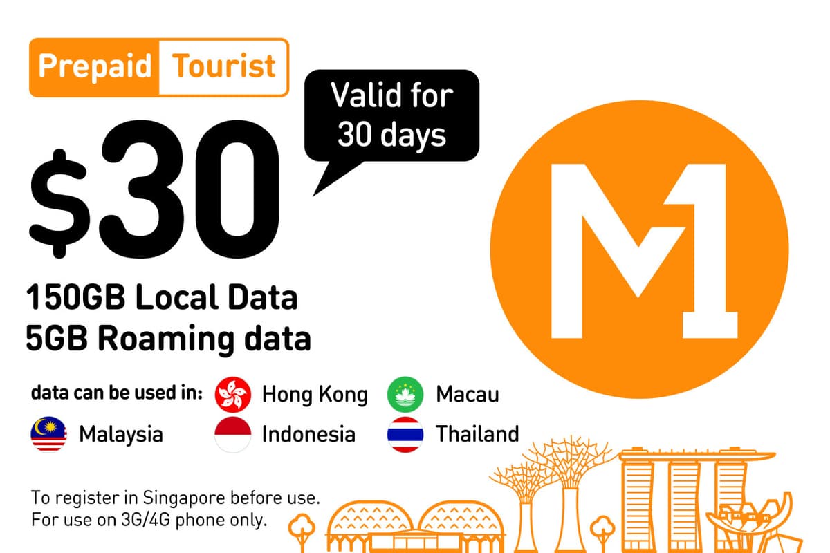 Singapore M1 5G SIM Card