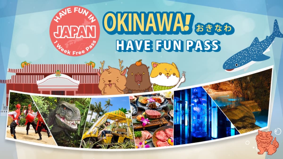 Have Fun in Okinawa Pass - 1 Week Free Pass
