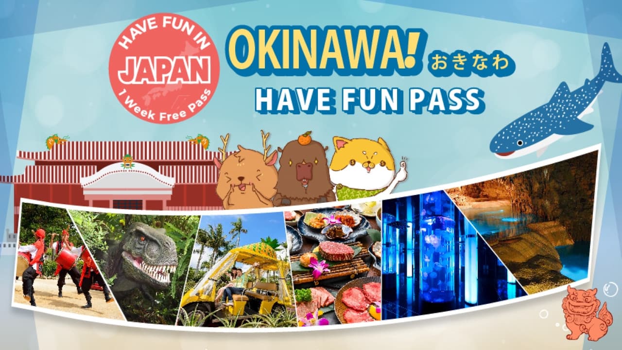 Have Fun in Okinawa Pass - 1 Week Free Pass