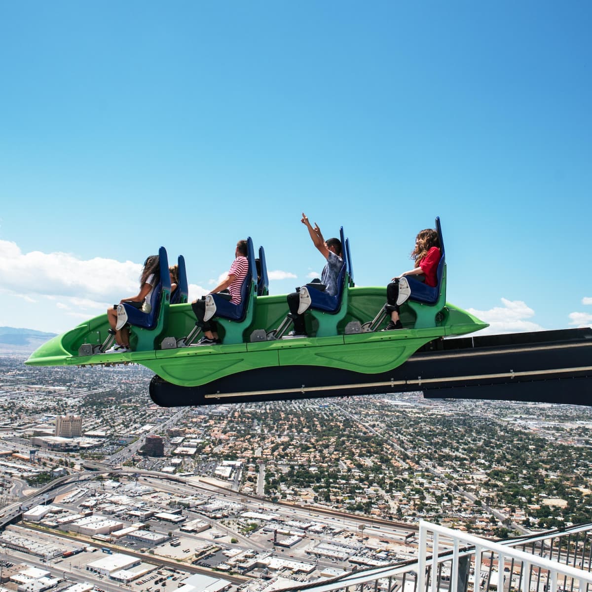 SkyPod, SkyJump, and Thrill Rides at The STRAT Tower