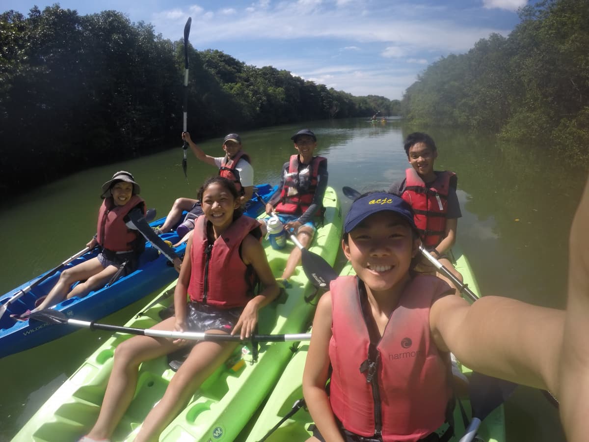 Kayaking at Ketam Island