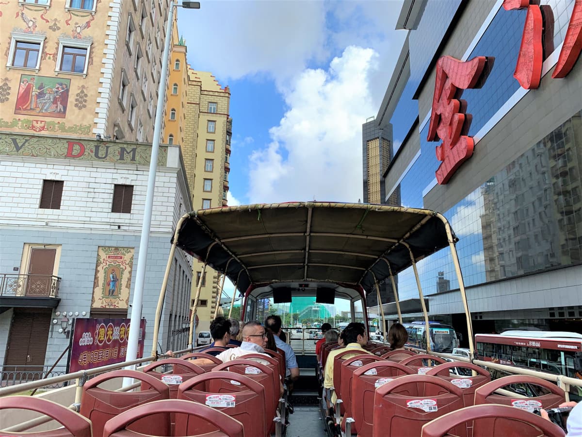 Macau Open Top Bus Tour