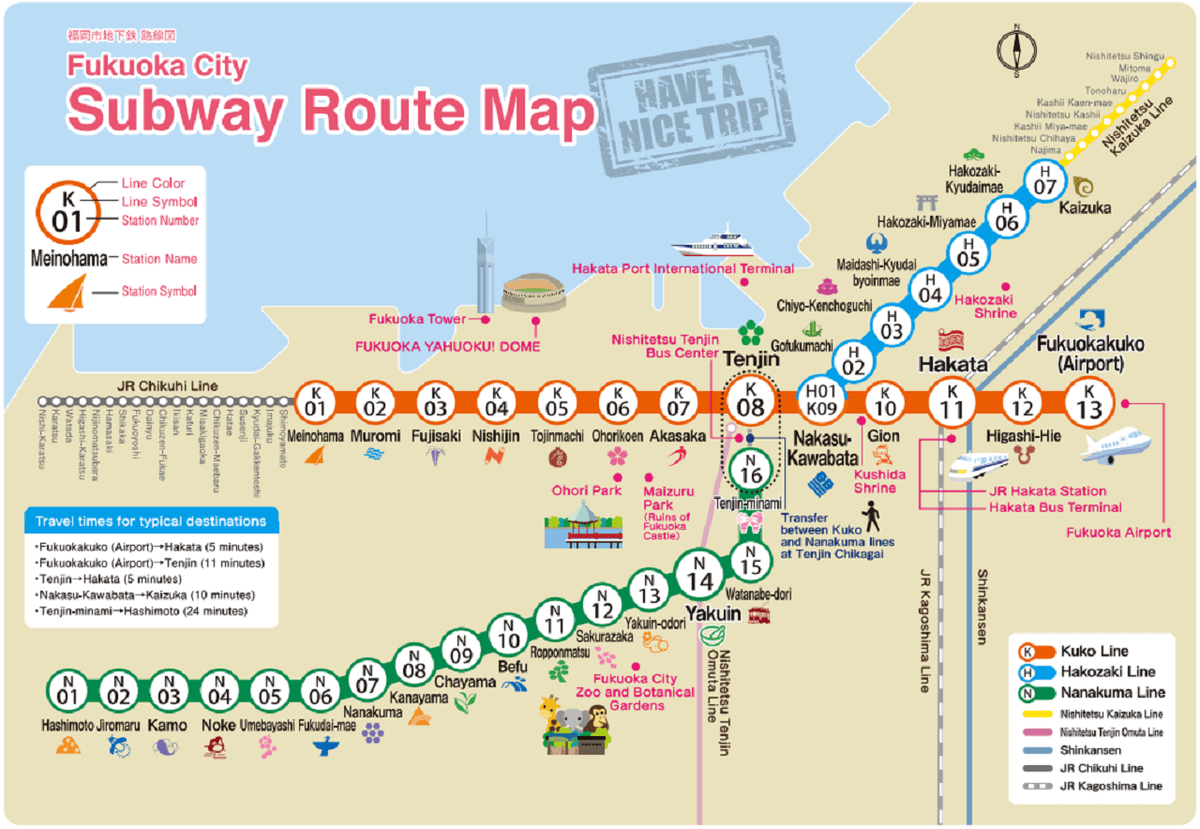 Fukuoka Subway Pass