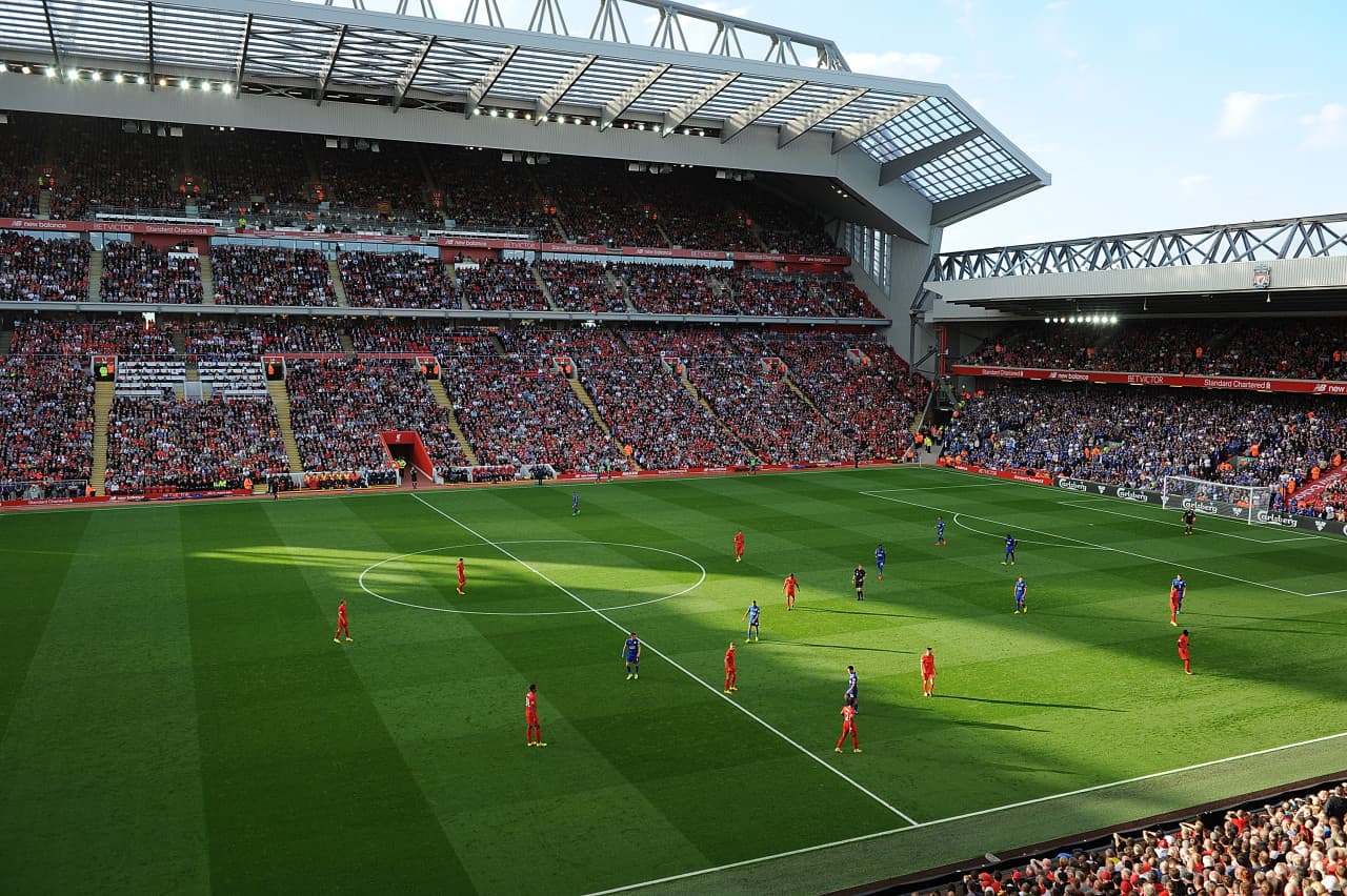Liverpool FC Premier League Football Match Ticket at Anfield Stadium – photo 3