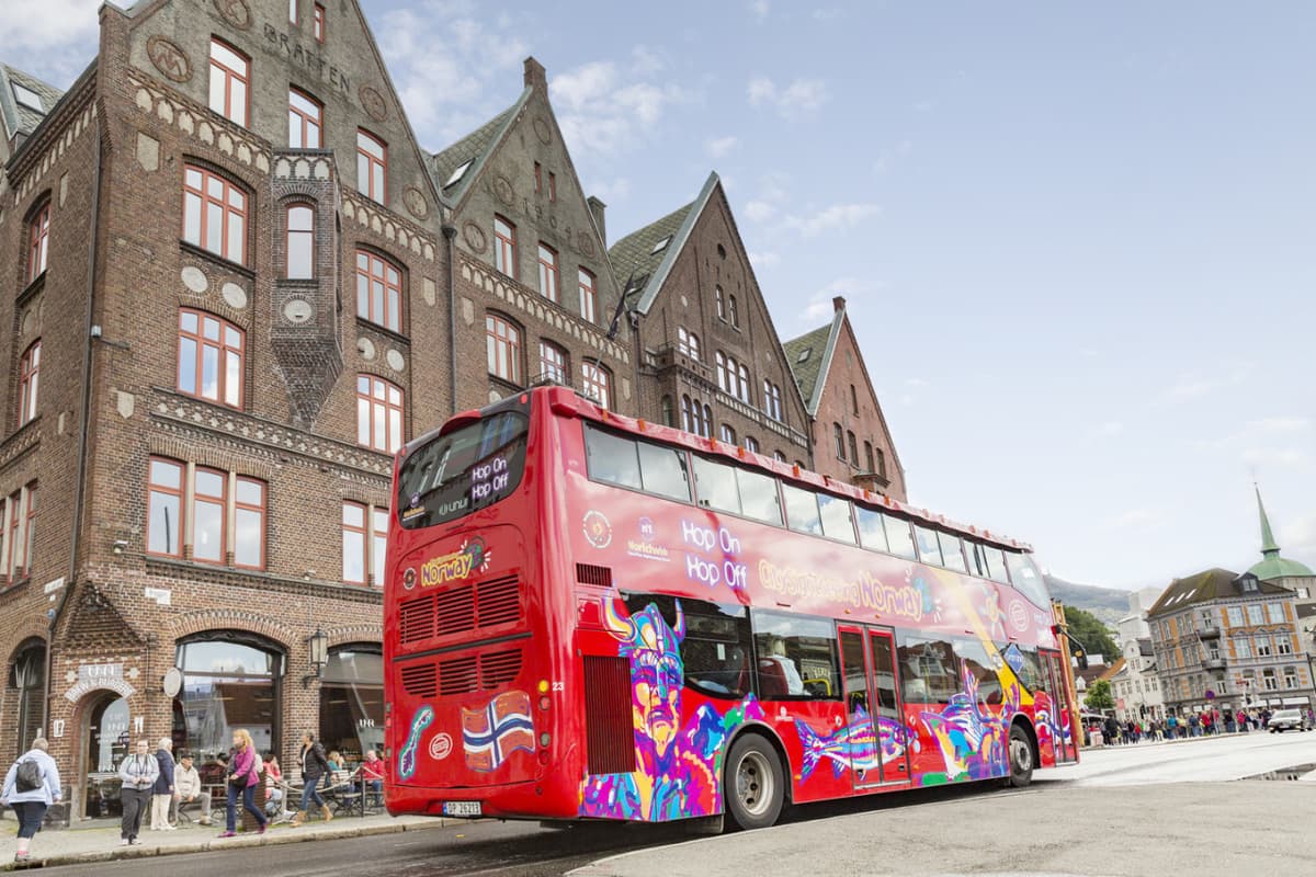 City Sightseeing Bergen Hop-on Hop-off Bus Tour