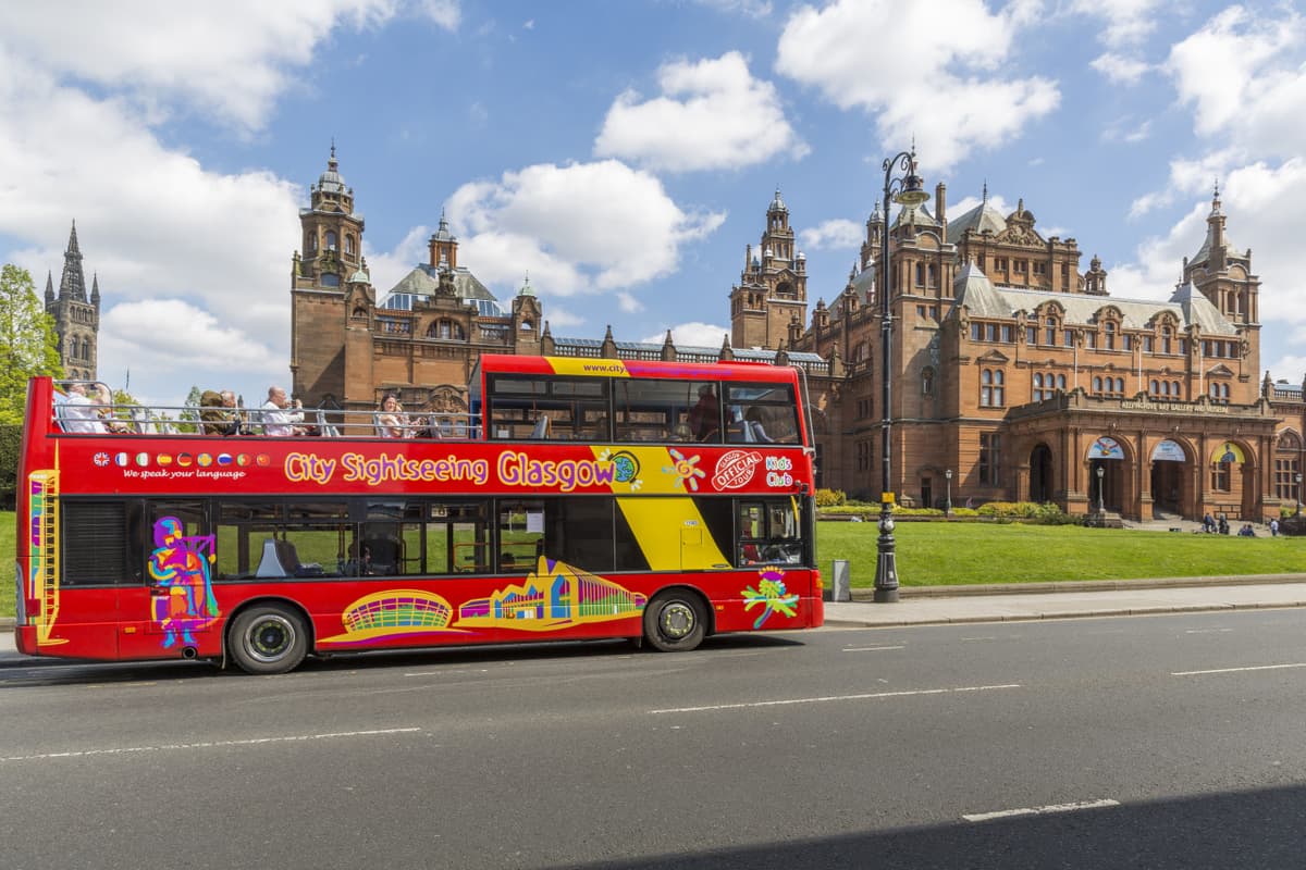 City Sightseeing Glasgow Hop-on Hop-off Bus Tour