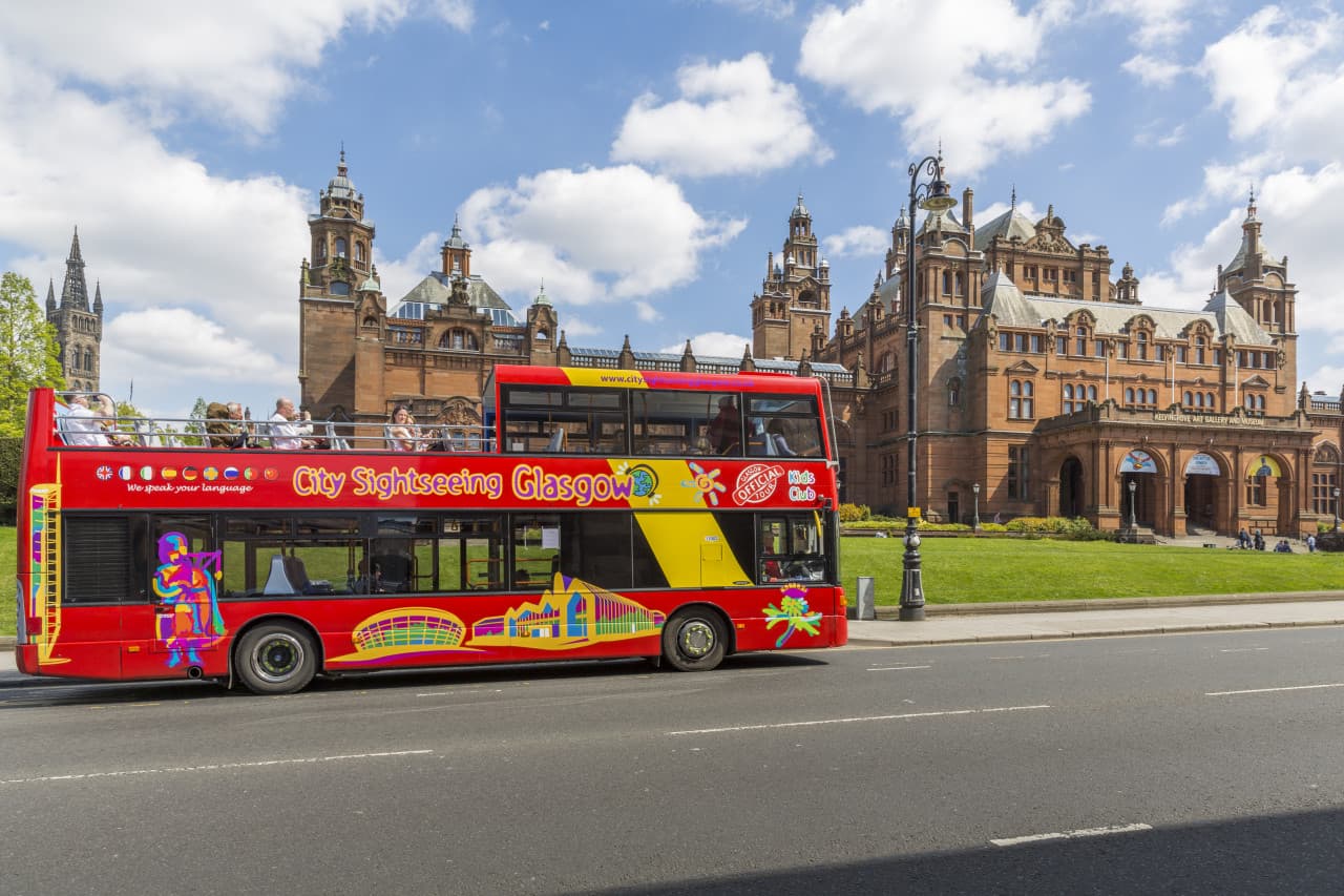 City Sightseeing Glasgow Hop-on Hop-off Bus Tour