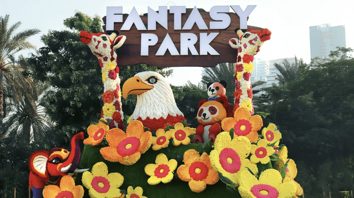 COMBO: Dubai Frame + Dubai Garden Glow: Dinosaur Park and Fantasy Park Tickets