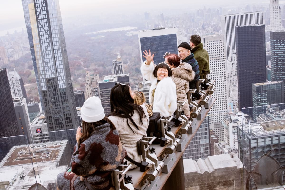 Top of the Rock Observation Deck + The Beam Admission Ticket at Rockefeller Center