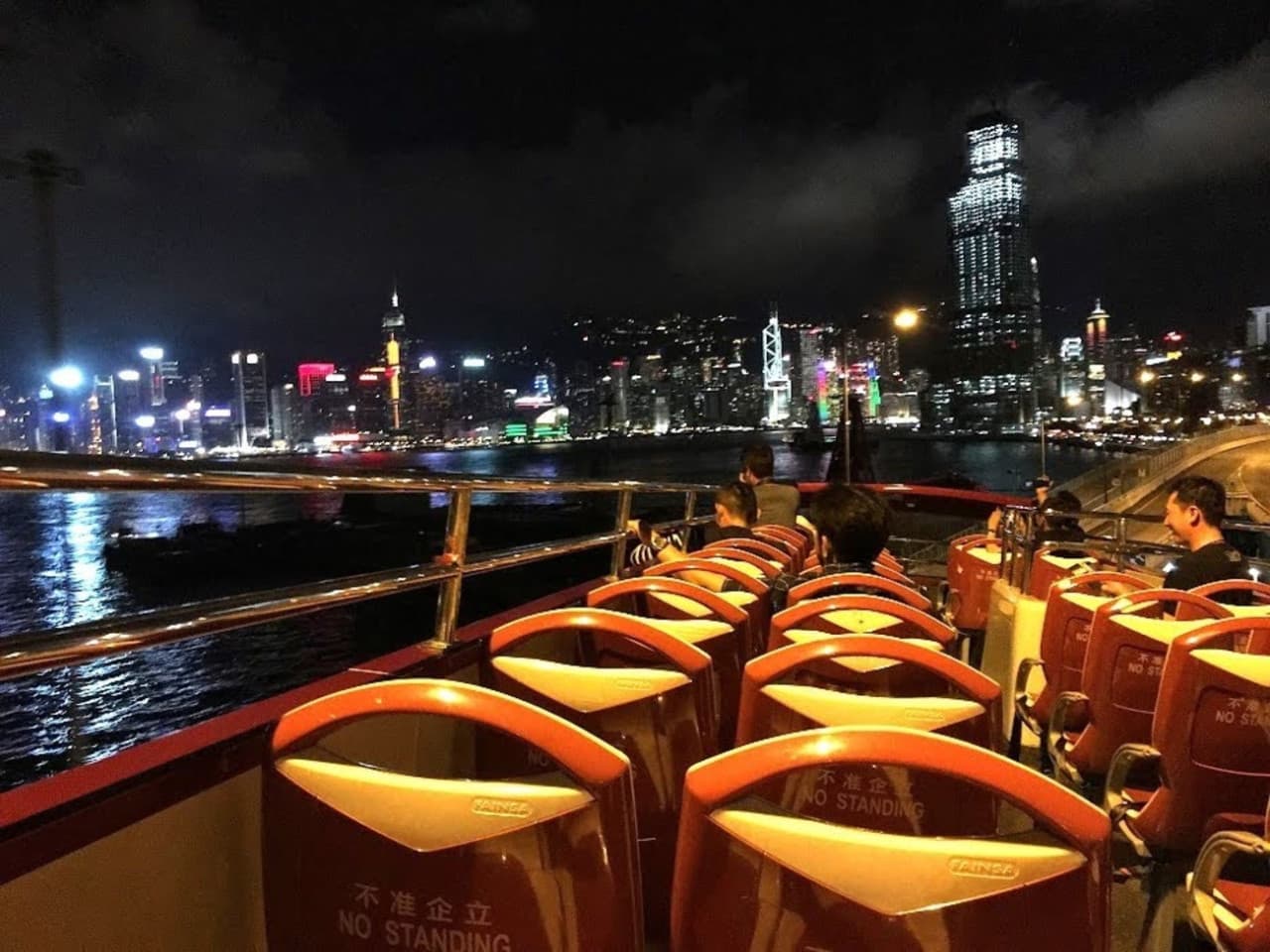 Hong Kong Open Top Bus Night Tour