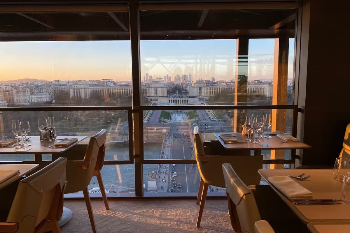 Eiffel Tower Dining Experience at Madame Brasserie Restaurant