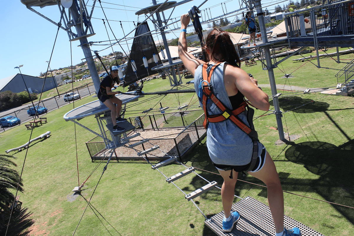 MegaClimb at West Beach Adventure Adelaide