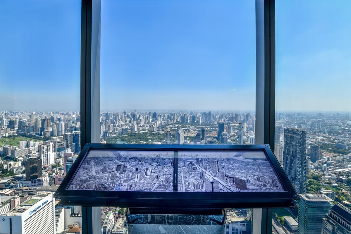Mahanakhon SkyWalk Observation Deck Ticket