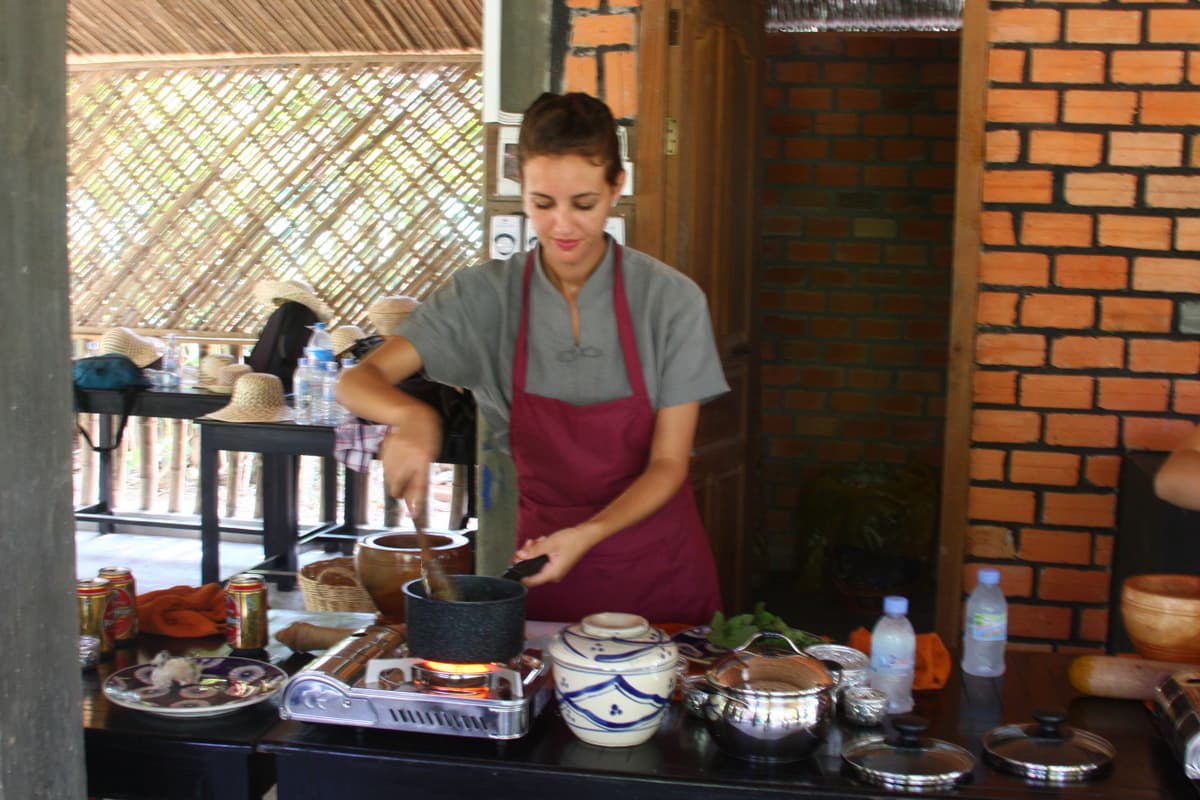 Treak Village Tour with Khmer Cooking Class