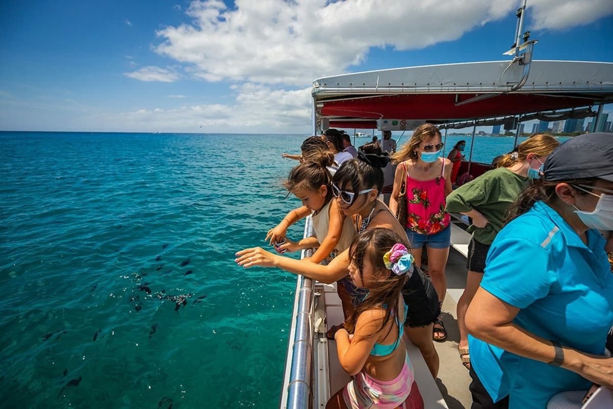 Waikiki: Daytime Glass Bottom Boat Tour