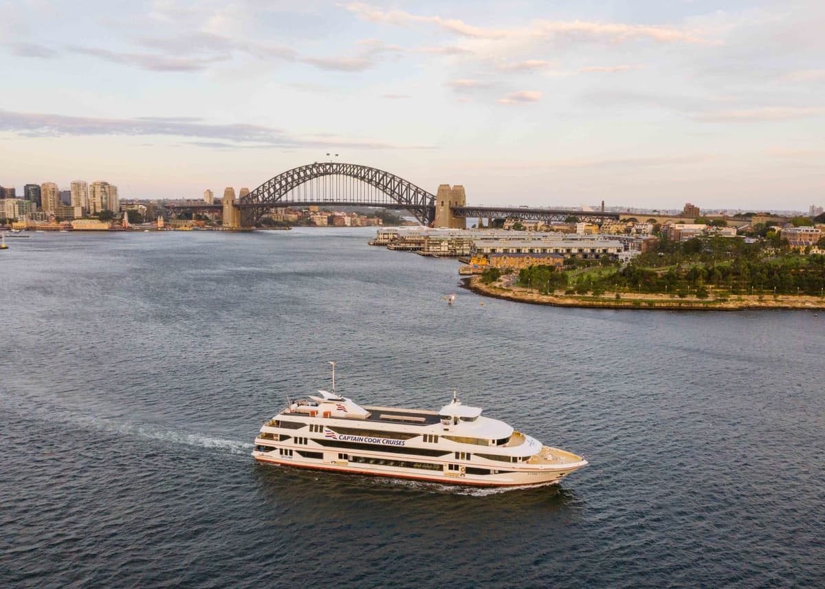 Sydney Harbour Long Lunch Cruise aboard Captain Cook Cruises