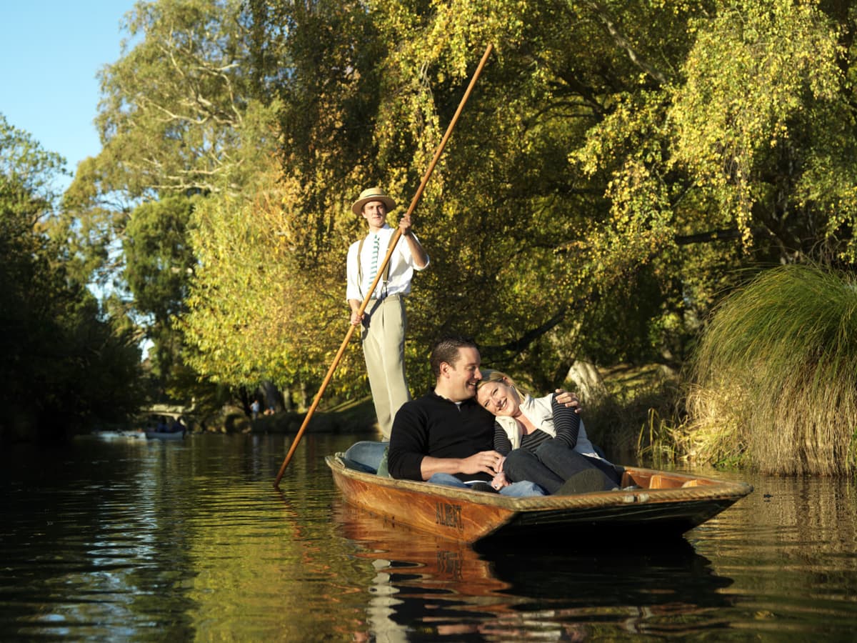 Punting on the Avon