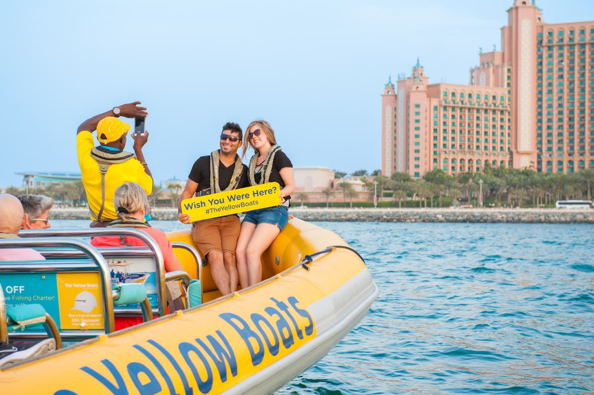 The Yellow Boats Dubai Speedboat Tour