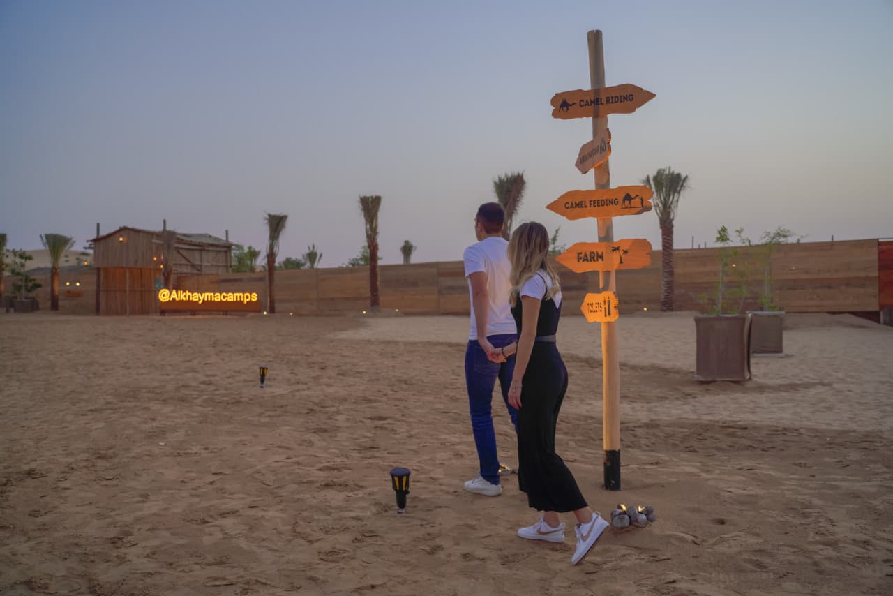 Dubai Red Dunes Desert Safari Tour with Camel Ride and Buffet Dinner at Al Khayma Camp – photo 13