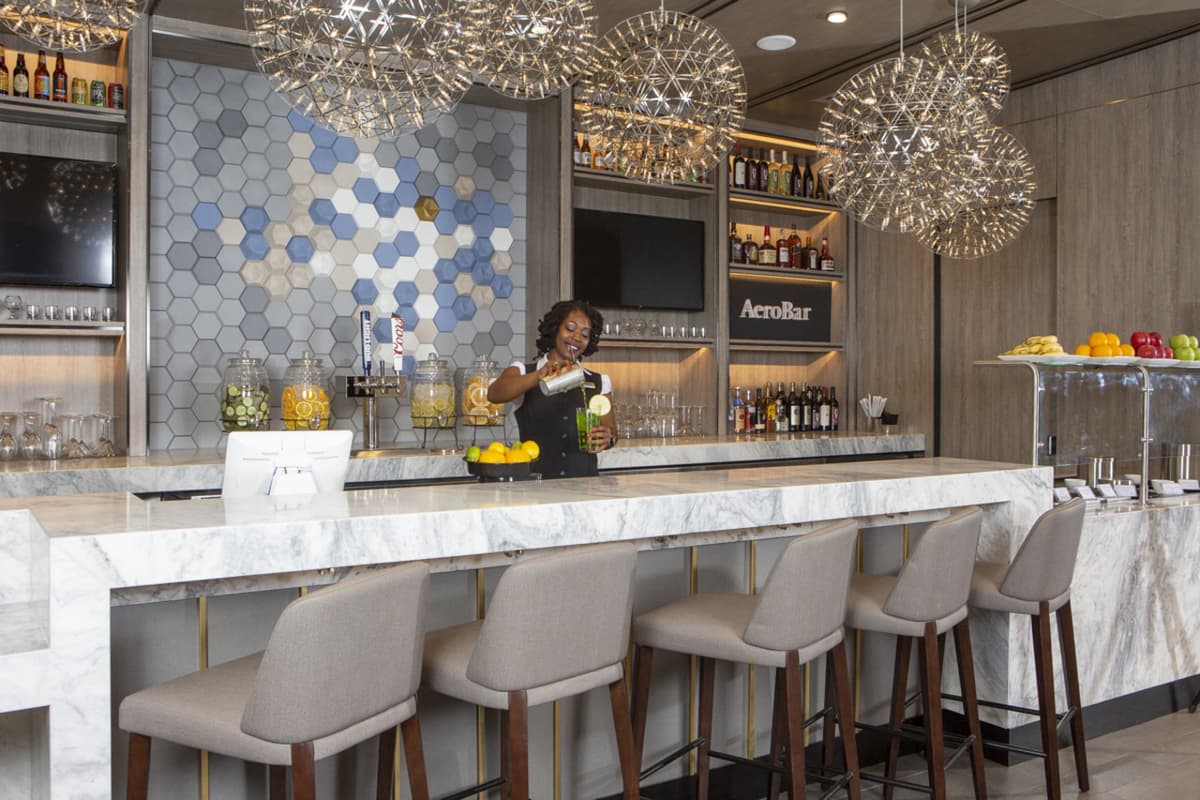 Plaza Premium Lounge - Dallas Fort Worth International Airport Terminal E