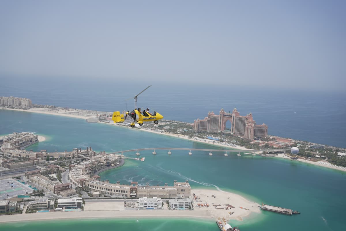 Gyrocopter Dubai Flight Experience