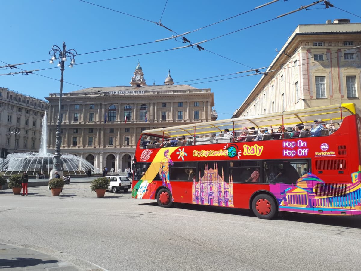 City Sightseeing Genoa Hop-on Hop-off Bus Tour