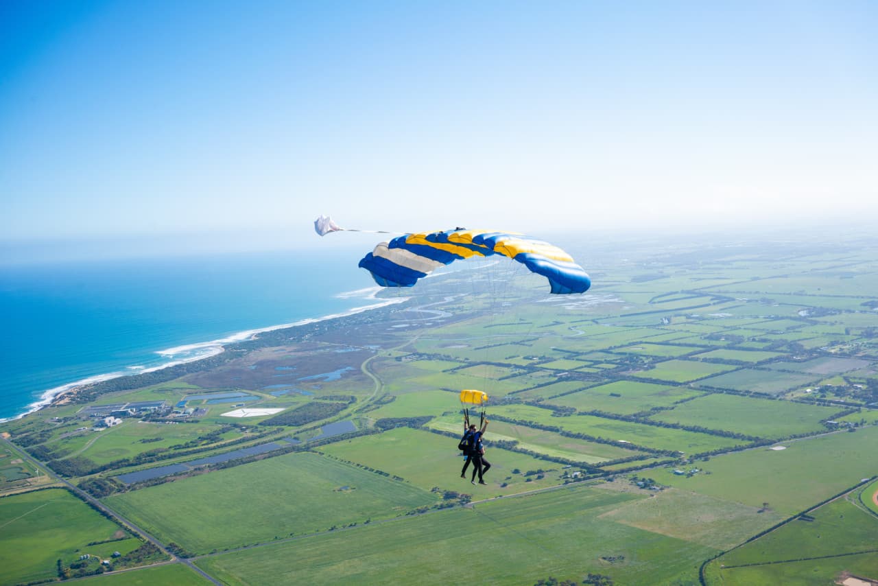 Tandem Skydiving Experience Great Ocean Road