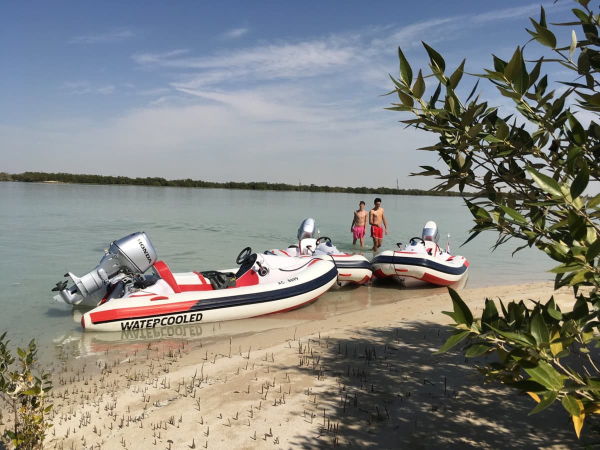 Yas Island Self-Drive Rhino Rider Speedboat Tour