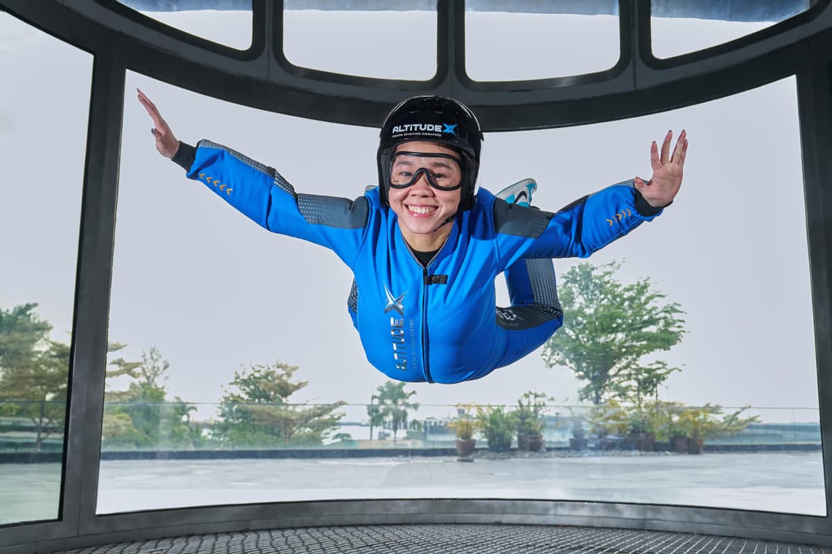 AltitudeX Indoor Skydiving Experience in Singapore