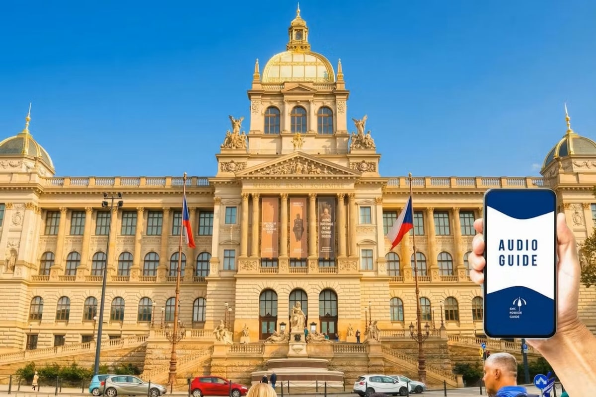 Prague National Museum Ticket + City Tour Audio Guide
