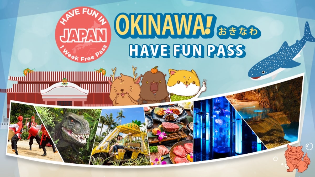 Have Fun in Okinawa Pass - 1 Week Free Pass