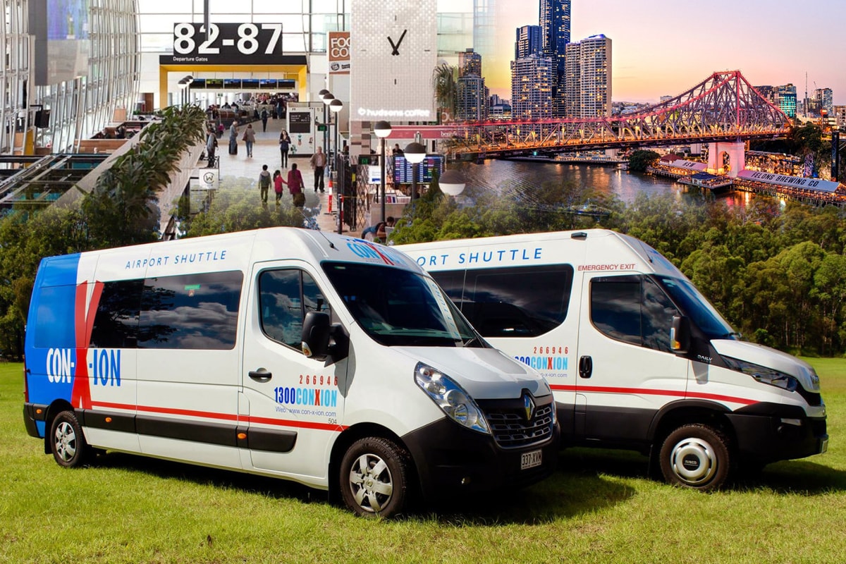 Shared Transfers between Brisbane International Airport and Brisbane City