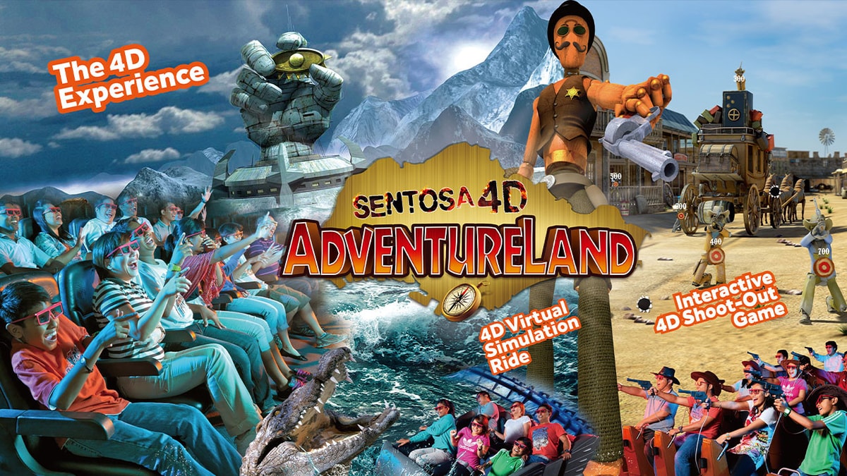 Sentosa 4D AdventureLand Ticket