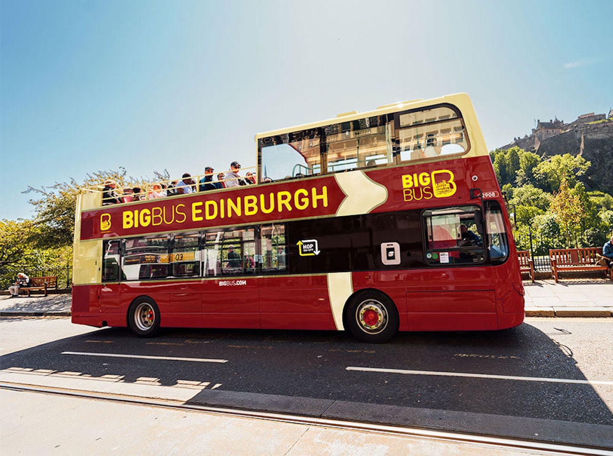 Big Bus Edinburgh Hop-on Hop-off Bus Tour