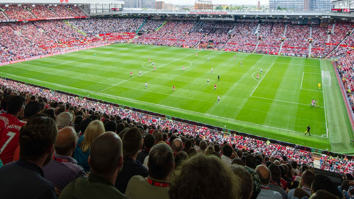 Manchester United FC Premier League Football Match Ticket at Old Trafford Stadium