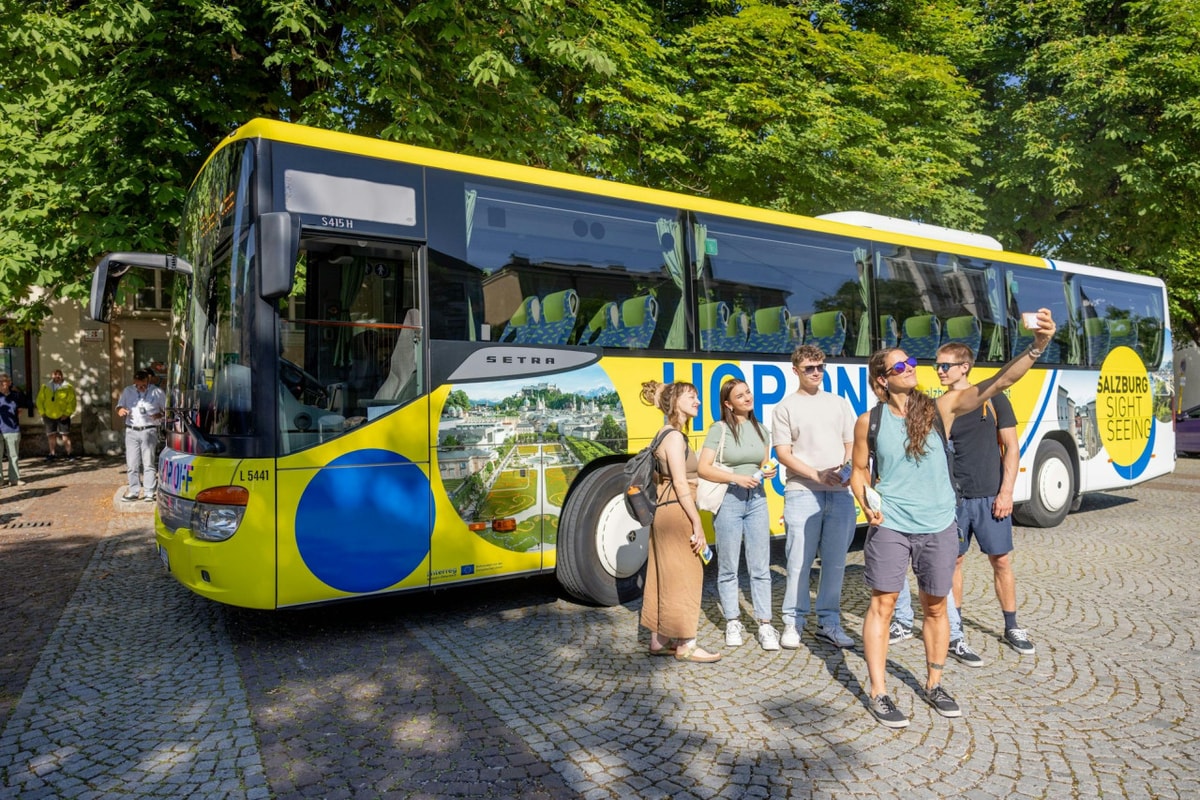 Salzburg Sightseeing: Hop-On Hop-Off Bus Tour