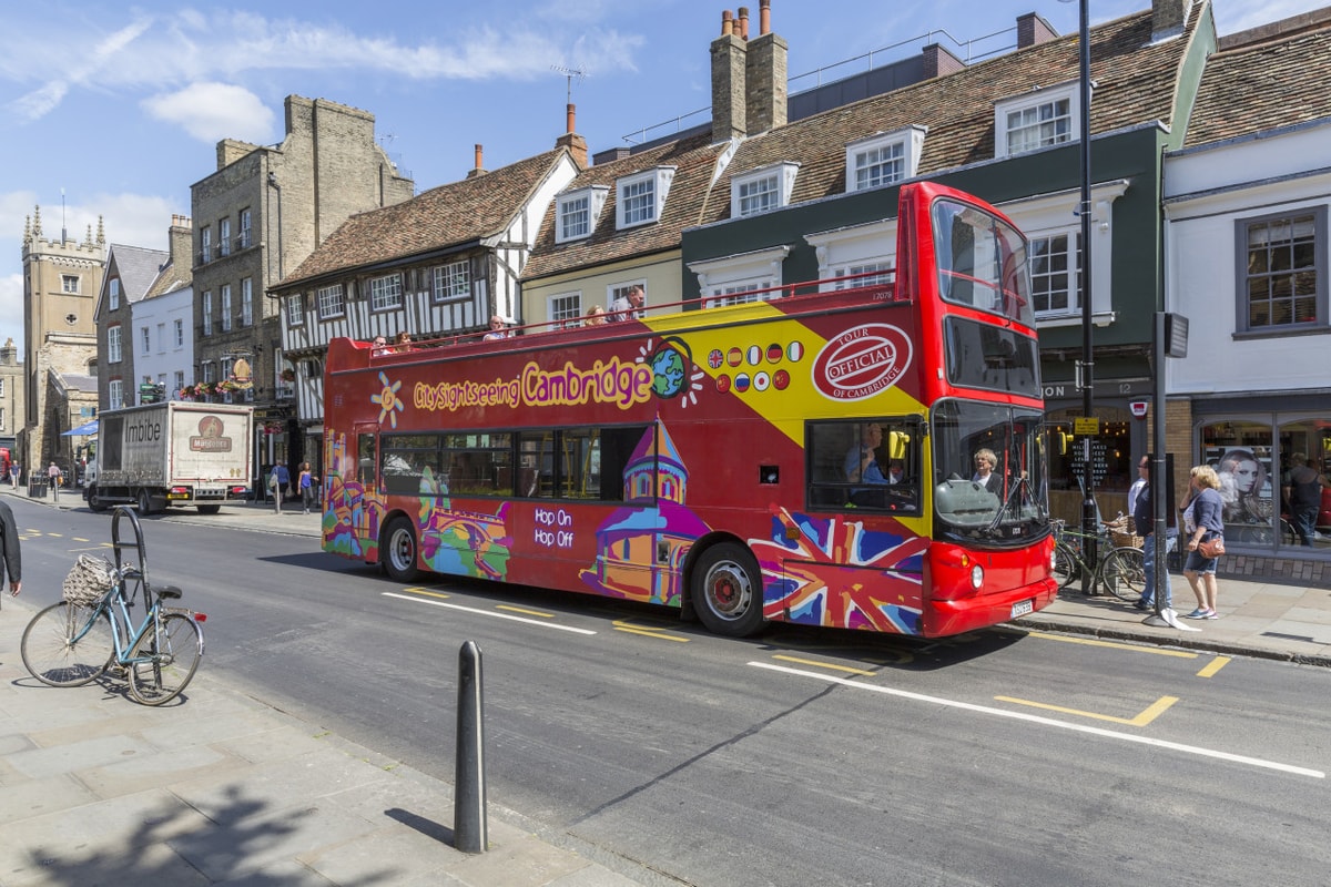 City Sightseeing Cambridge Hop-on Hop-off Bus Tour